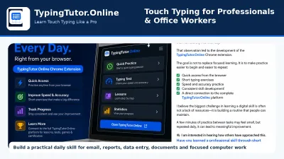 Touch Typing for Professionals and Office Workers: My Practical Daily Advice