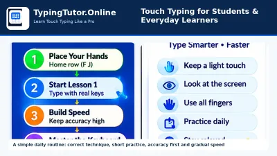Touch Typing for Students and Learners: My Advice for Study, Assignments, and Daily Practice