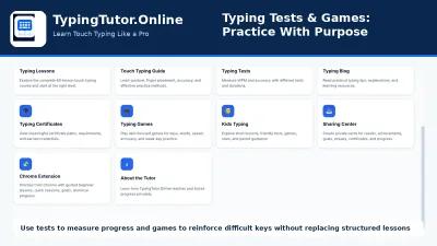 Typing Tests and Games: How I Recommend Using Them to Improve Speed and Accuracy